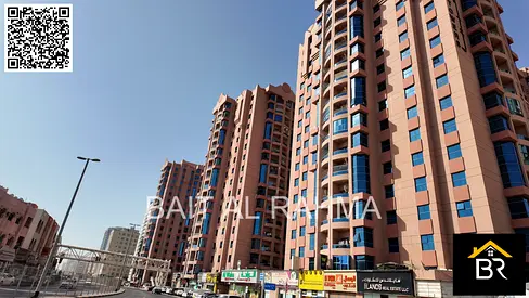 For Sale: Spacious 1BHK in Nuaimiya Tower, Ajman. 280K