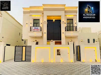 فرصة مميزة لامتلاك فيلا بسعر يشمل رسوم التسجيل وبتصميم كلاسيكي راقٍ وتشطيبات عالية الجودة في منطقة الحليو 2، إحدى المناطق الهادئة والمطلوبة في عجمان