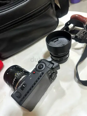 Sigma Fp Full Frame Mirrorless Cinema Camera with Two Lenses and accessories