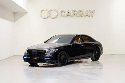 AED 4527 PM | MERCEDES S580 2021 | BRABUS KIT | WELL MAINTAINED | 1 YEAR WARRANTY
