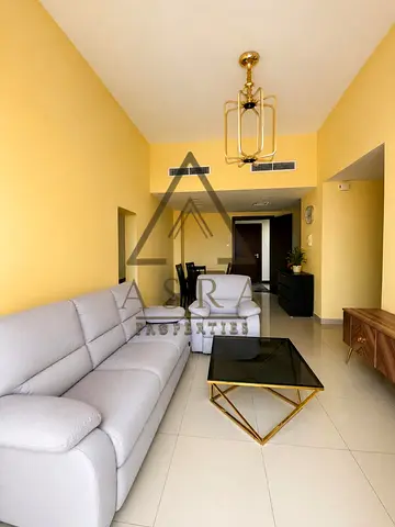 2BR Apartment | Furnished | Pool & Skyline View | Balcony