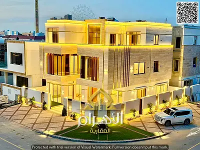 With only a 10% down payment | Own a luxury villa in Al Yasmin, Ajman | 6 master bedrooms with a pool and elevator | Competitive price: 7800 sq ft