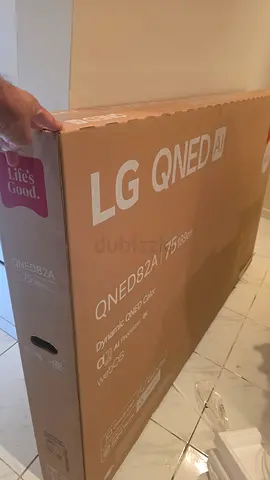 75 Inch TV Empty Box