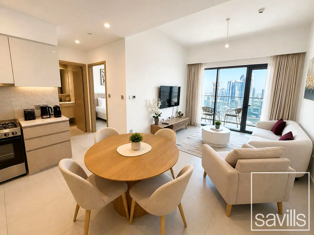 Chiller Free | High Floor | Furnished | Vacant