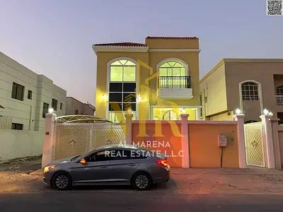 فيلا للبيع في عجمان – منطقة الروضة 2، موقع مميز شارع وسكة (Corner) بسعر شامل كهرباء ومية ومكيفات وقريبة جداً من شارع الشيخ عمار، تملك حر فيلا للبيع في