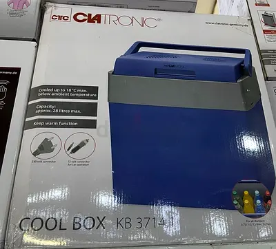 Clatronic Cool Box KB 3711 - Portable 28L Car Cooler