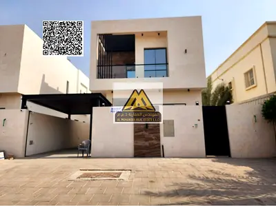 فيلا جديدة للبيع في المويهات 2 عجمان بجوار المسجد مباشرة بتصميم فاخر ومساحات كبيرة وتشطيبات عالية الجودة مع ضمانات مميزة وموقع استراتيجي