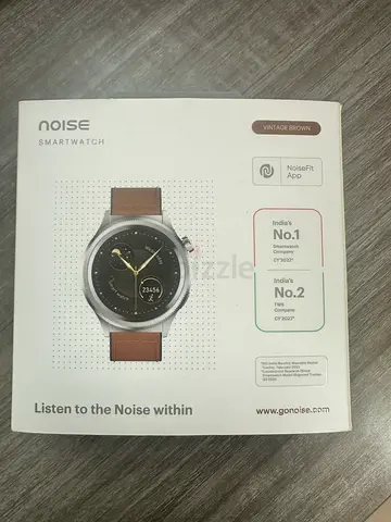 Noise Smartwatch (boxed) - Classic Leather Strap