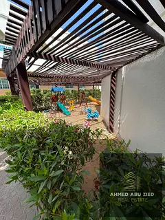 Two bedrooms, two living rooms, and three bathrooms for annual rent in Al Khan, Sharjah, near the dr