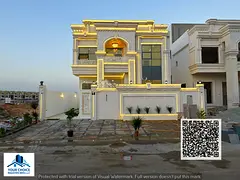 ALORA VILLAS Project ALORA V001.. Classic Standalone Villa with Stone Facade.. Al Helio 1, Ajman Lan