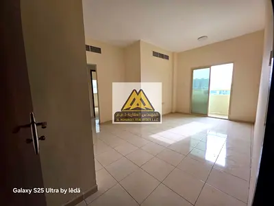 Two-bedroom apartment for rent in Al Rashidiya 2, Ajman, next to Falcon Towers, at the best price in Ajman.