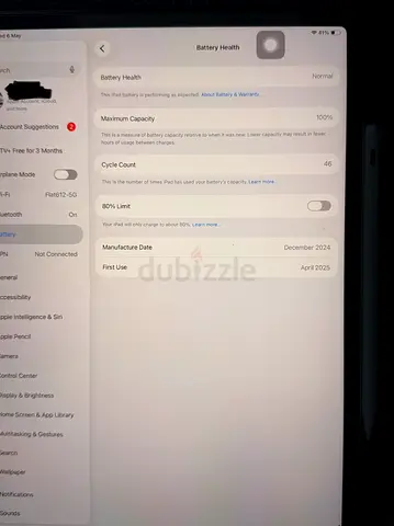 Ipad Air M2 256 GB wifi 13 inch