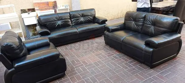 Sofa Leather 6 Seater