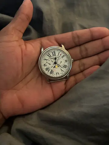 Frederique Constant Genève Swiss Watch – Moonphase – Needs Battery