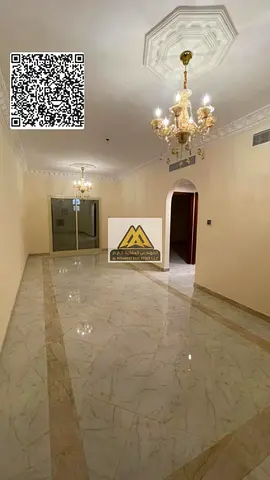 متاحة الآن للإيجار السنوي في الحميدية 1 – عجمان، شقة غرفة وصالة بمساحة واسعة، مطبخ منفصل وحمام، في بناية جديدة مع تشطيب سوبر لوكس.