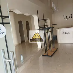 Two shops for rent Excellent space Very prime and active location on Sheikh Ammar Street