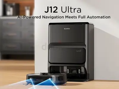 Eureka J12 Ultra Robot Vacuum with Self-Emptying Dock (AI Navigation)
