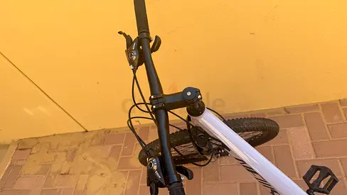 Used Specialized Mountain Bike - White Frame, Good Condition Less Used