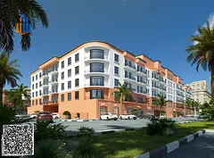 **2-bedroom apartment for sale in Kentia, Ajman | Spacious 1620 sq ft | Third floor with private par