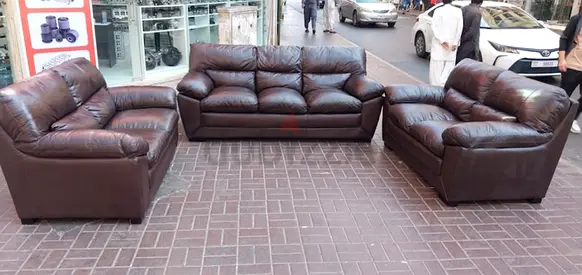 Sofa Leather Brown