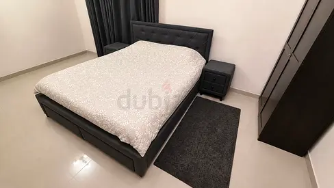 *reduced price! King size bed with storage + 2 bedside tables +free mats