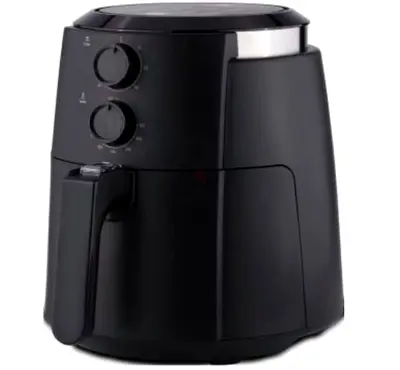 Compact Black Air Fryer — 2.5L (Good Condition)