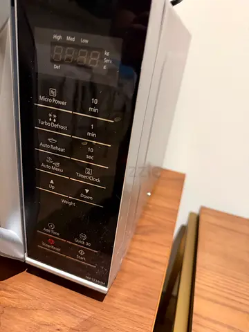 Used Panasonic Microwave Oven - Compact Countertop Model. Full working