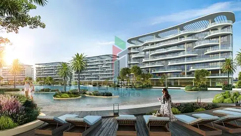 1BR | Modern Layout | Lagoon view|