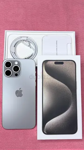 Iphone 15 promax 256gb natural titanium