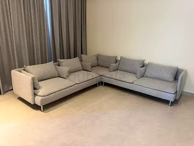 Ikea Sodhremn Corner Sofa Gray Excellent Condition