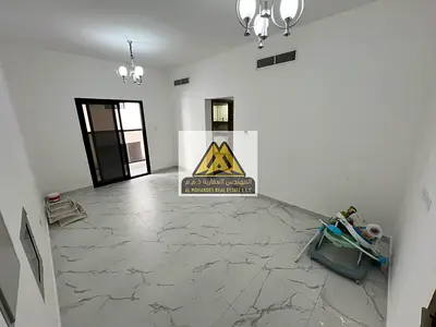 One bedroom and living room for annual rent - brand new building - 2 bathrooms with modern finishes - bright apartment with natural light