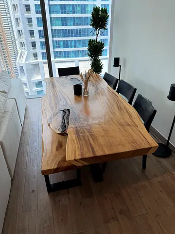 Table and matching bench set