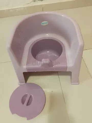 Portable Baby Potty Chair with Removable Lid - Light Purple