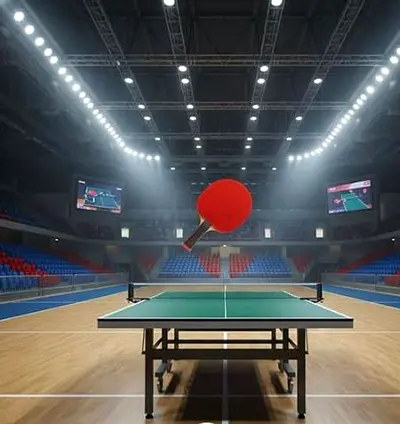 Marshal Fitness Table Tennis Bat | Professional Ping Pong Racket with High Spin