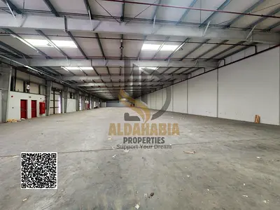 Brand New Warehouse | Fully Covered | 150 KW Power | Prime Sajja Industrial Area | AED 150K