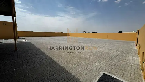 HOT DEAL | 10,000 SQFT Fenced Open Yard | CCTV + Fire System | Al Sajja