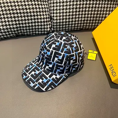 Fendi FF pattern canvas baseball Cap 🧢