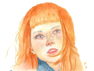 Original/Custom Watercolor Portrait Paintings