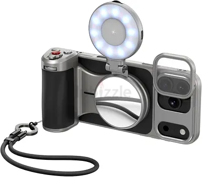 TELESIN Master Grip (Creator Combo) with Ring Light and UV Lens + Accs for iPhone 17 Pro Max