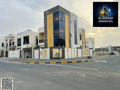 Luxury villa in a prime location in Al-Amrah, modern design, directly from the owner, custom finishing, easy bank financing available, and the price i