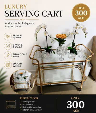Serving Trolley