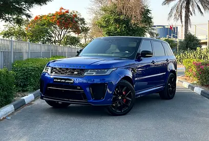Land Rover Range Rover Sport SVR 2021 - GCC Specs under warranty