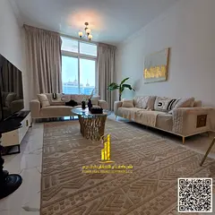 ✅ Fully furnished 2-bedroom apartment for monthly rent in Ajman ✔️ Includes bills and internet