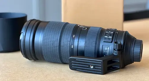 Nikon AF-S 200-500mm 1:5 6E ED VR Telephoto Zoom Lens - Good Condition