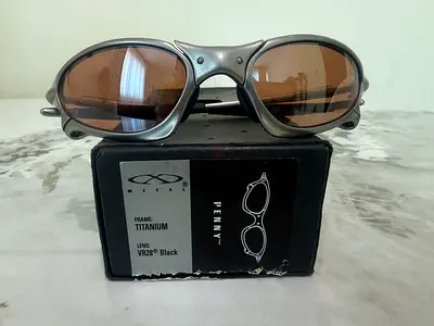 Oakley Penny Titanium frame with LG Mahogany Brown Lens