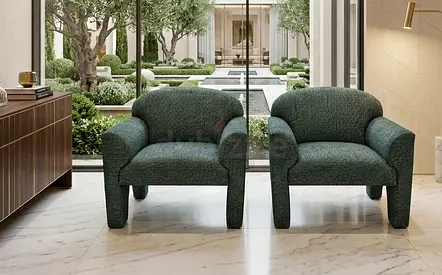 Crate Barrel Archie Accent Chairs
