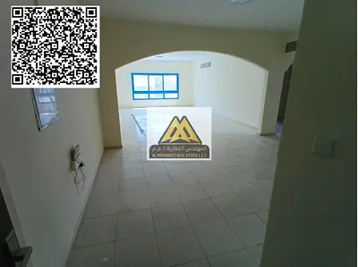 A distinctive family apartment for rent in Al Rumaila 1, Ajman, close to Ajman Corniche. It features spacious areas and good finishing, with central a