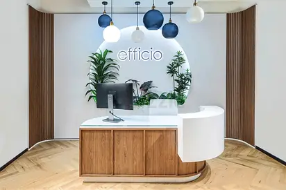 Full Fitout Work at Efficio Workplace | Carpentry | Flooring | Renovation | Furniture | Electric