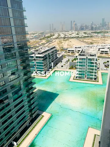 إطلالة على البحيرة والأفق | شقة بغرفة نوم واحدة | شرفة | مساكن 14 MBR City