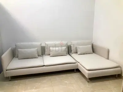IKEA SODERHAMN 4-seater L-shape sofa BIEGE